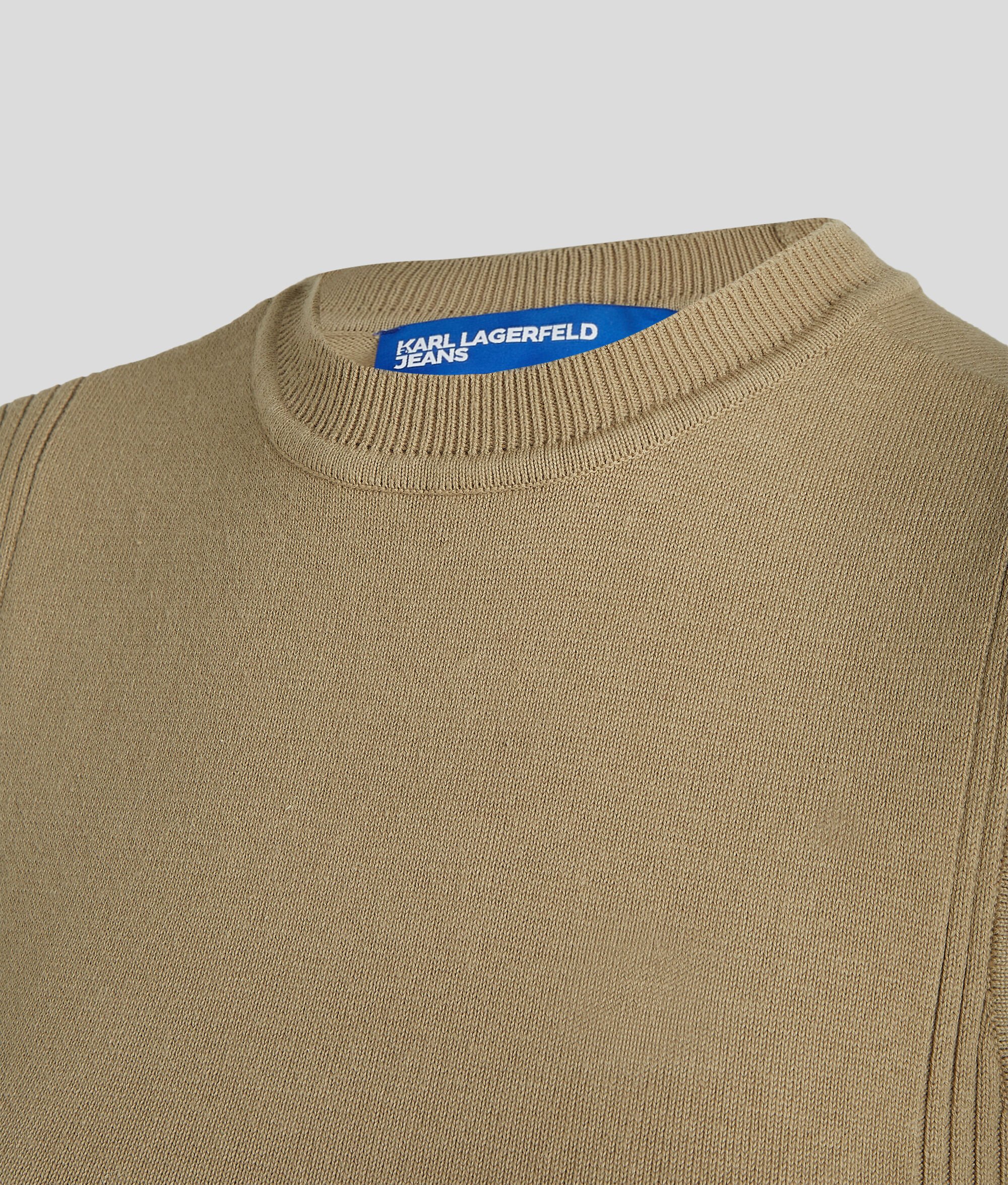 (image for) Custom-Made KLJ Cut-Out Back Knitted Top